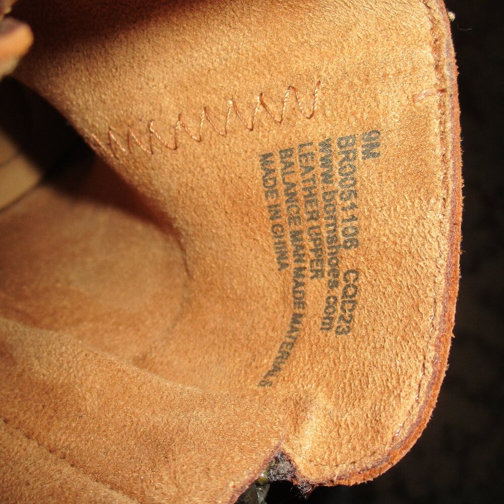 Born Kimmie Brown Ankle Boots 9 - Picture 6 of 7